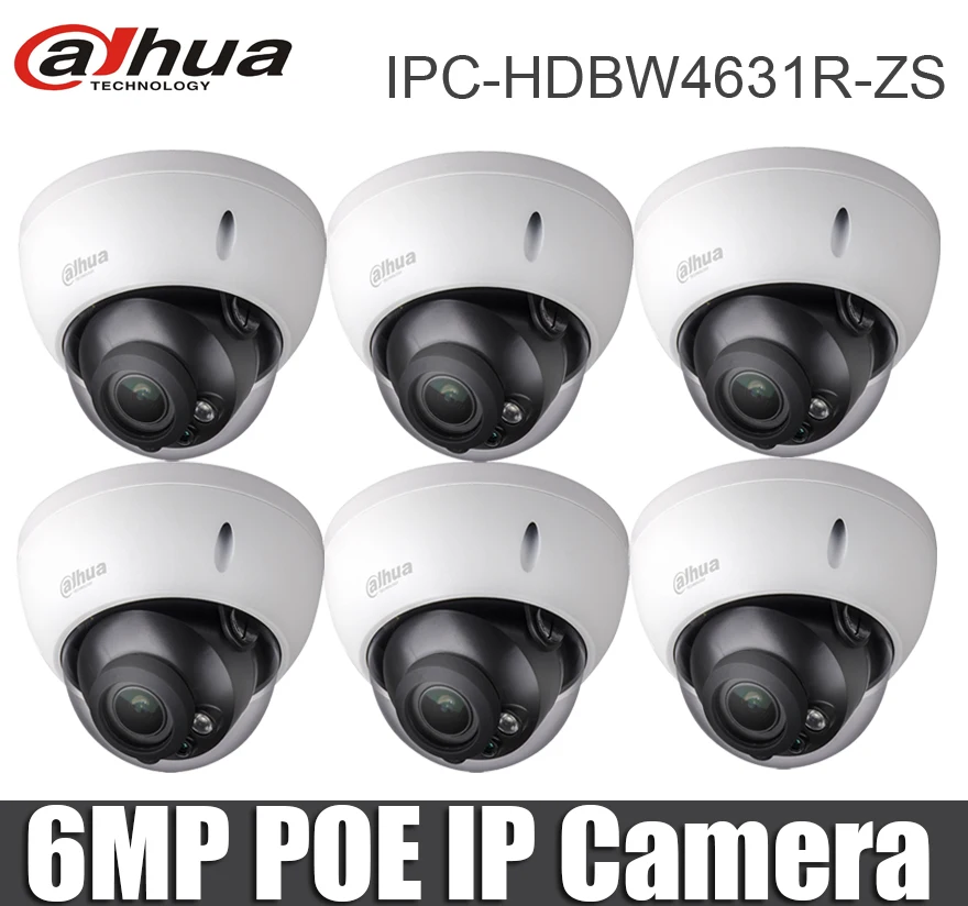 Dahua IPC-HDBW4631R-ZS моторизованная зум-камера CCTV IP-камера 30M IR Vari-Focus сетевая камера H.265 6