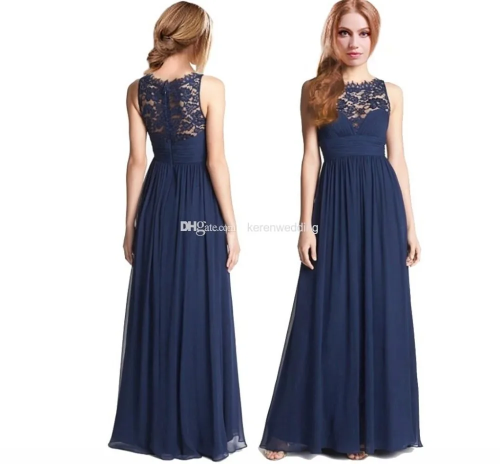Wedding Navy Blue Lace Bridesmaid Dresses images of long navy bridesmaid dresses fashion trends and models collection pictures trends