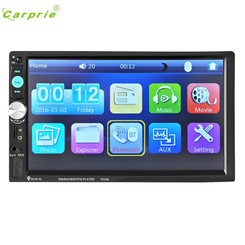 

auto In car-styling Bluetooth Car Stereo Audio In-Dash Aux Input Receiver SD/USB MP5 Play mar1