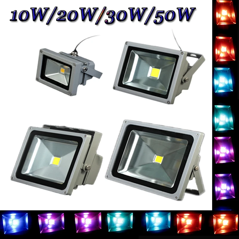 50W LED Floodlight IP65 Waterproof LED Flood Light AC85V 265V