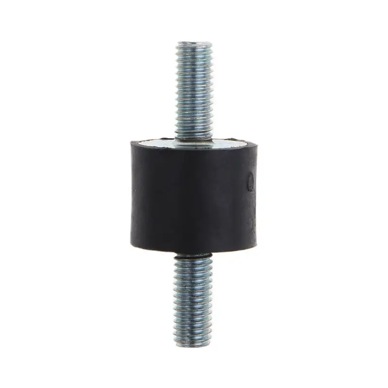 M5/M6/M8 Rubber Mount Double Male Thread Absorber Anti Vibration Silentblock Boat Car Bobbin Shock Absorber Tools