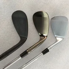 Левая рука SM7 клинья Jet черный/серебристый/стальной серый SM7 клюшки для гольфа гольф-клубов 50/52/54/56/58/60 градусов стальной вал с головкой