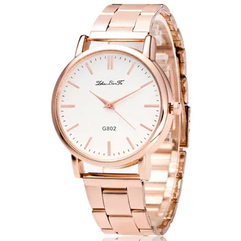 

Ladies' Gifts Hot Sale Women Metal Quartz Bracelet Rose Gold Bracelet Crystal Diamond Alloy Wrist Watches Reloj Mujer Clock #W