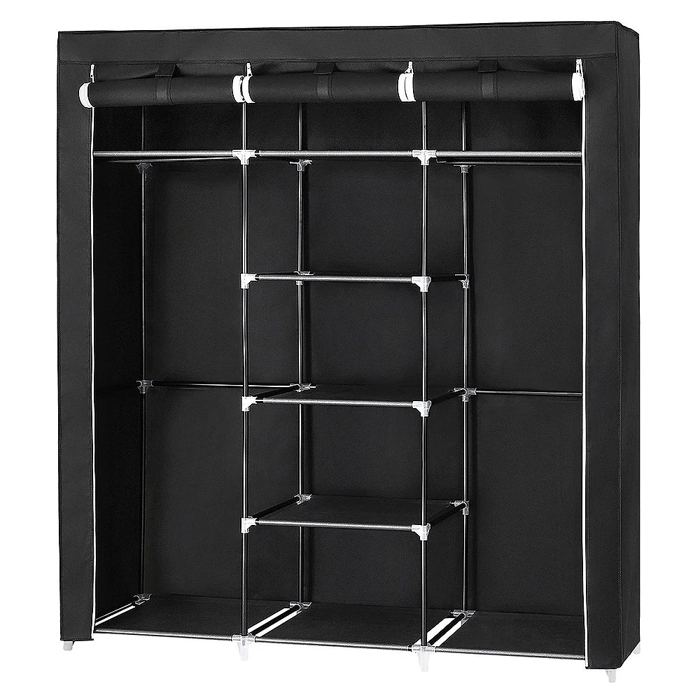 Multipurpose Non-woven Cloth Wardrobe Closet Folding Dustproof Clothing Storage Cabinet Cloth Closet Home Bedroom Furniture HWC Multipurpose Non-woven Cloth Wardrobe Closet Folding Dustproof Clothing Storage Cabinet Cloth Closet Home Bedroom Furniture HWC