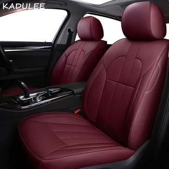 

KADULEE leather car seat cover for HYUNDAI SantaFe Coupe Azera Grand SantaFe Santa Fe Veracruz matrix Equus ROHENS Veloster