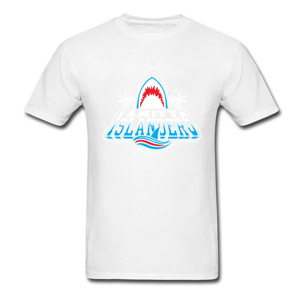 Oversized amity islanders 7023 Gift T-Shirt Crew Neck Cotton Fabric Mens Tops T Shirt Short Sleeve Tee Shirts Thanksgiving Day amity islanders 7023 white