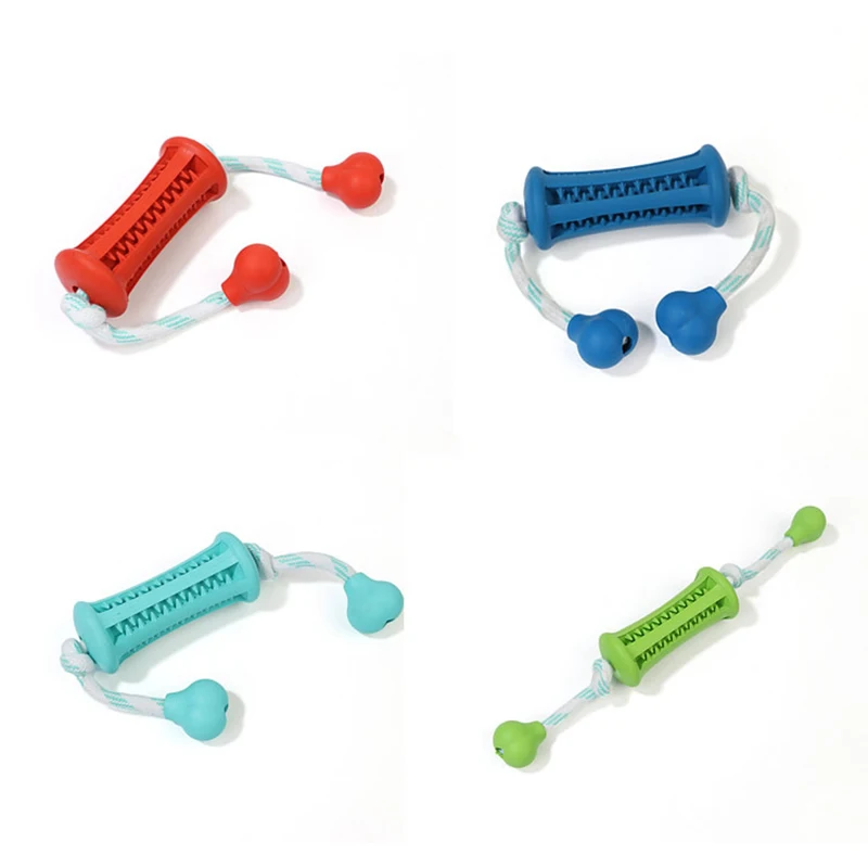 

Funny Pet Dog Toy Interactive Rubber Rope Toys For Dog Cat Puppy Chew Toys Stick Teeth Chew Toys Tooth Cleaning Stick Food