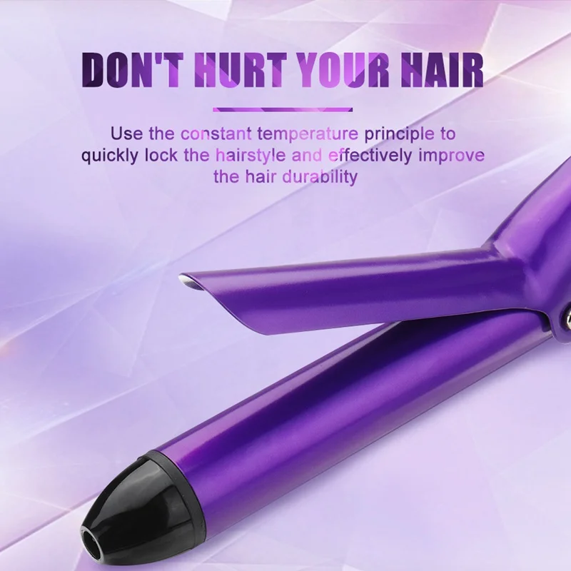 

LED Curling Irons Anion Hair Curler Straightener Brush Roller Iron PTC Uniformity Fever Automatic Rotation Fashion Styling Tools