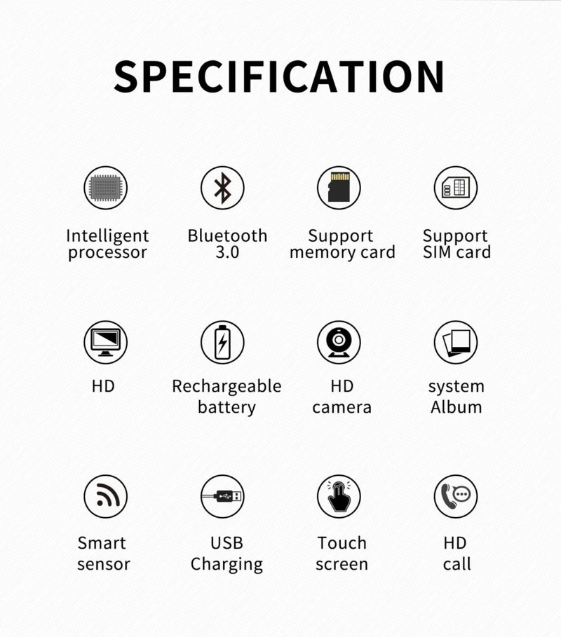 Bluetooth мужские Смарт-часы с поддержкой sim-карты TF с камерой Facebook Whatsapp Twitter Синхронизация SMS Smartwatch для IOS Android