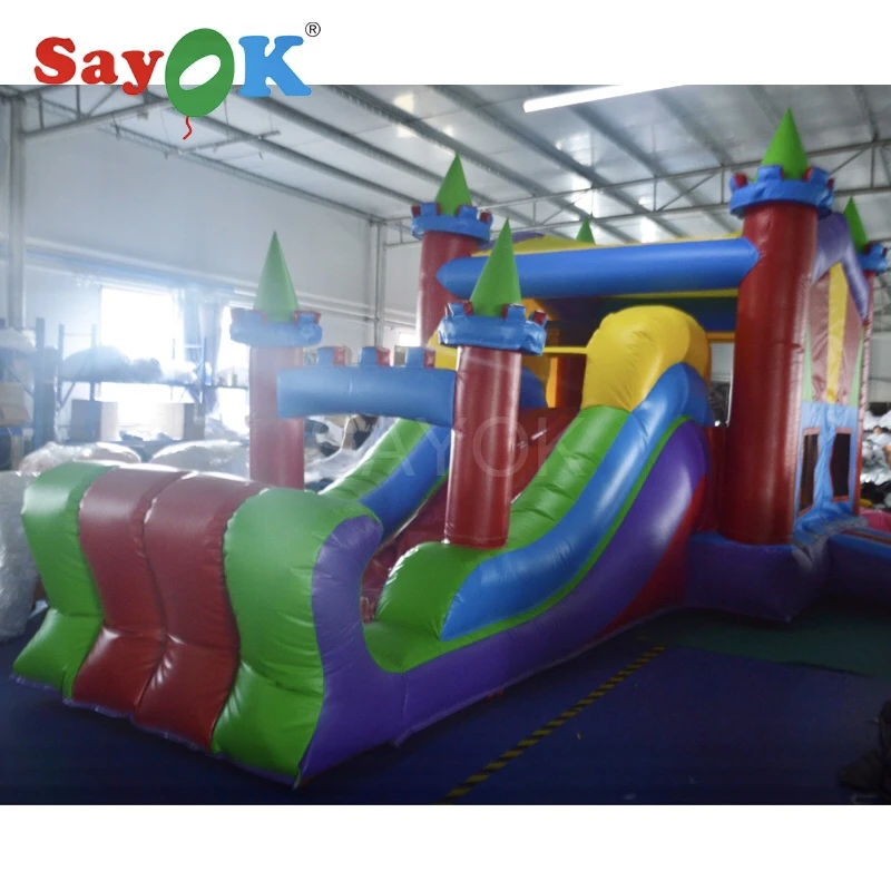 inflatable bouncer slide