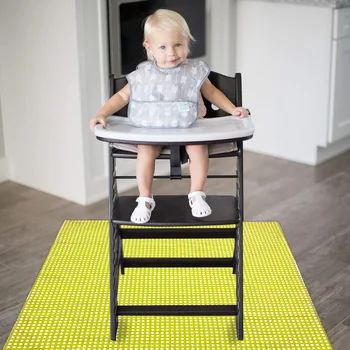 

Urijk Baby Kids High Chairs Floor Mat Playingmat For Playing Feeding Seats Mat Feeding Chair Mat