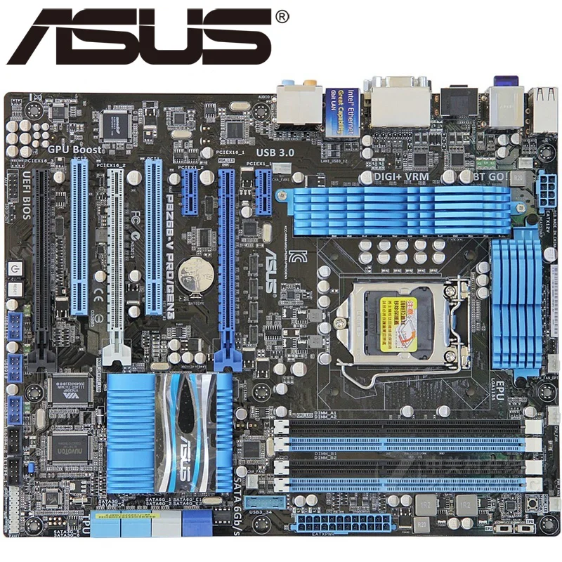 Asus P8Z68 V Pro/GEN3 masaüstü anakart Z68 soket LGA 1155 i3 i5 i7 DDR3 32G  ATX UEFI BIOS orijinal anakart satılık|Motherboards| - AliExpress