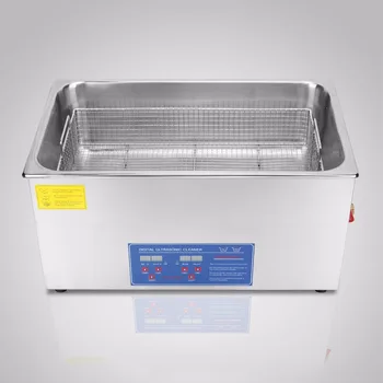 Buy 30L Heater Timer Bracket Jewelry Cleaning Digital Stainless Steel Ultrasonic Cleaner