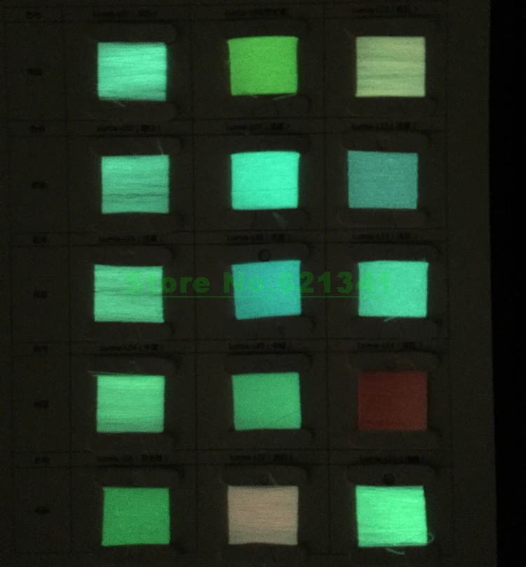 Светящаяся в темноте светящаяся швейная и Вышивальная нить 3000 ярдов/катушка