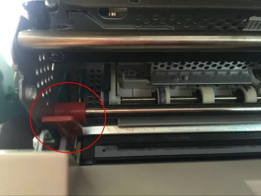 free shipping new compatible red color clips snap for Olivetti PR2 PR2E PR2PLUS PR-B 2pcsset (2)