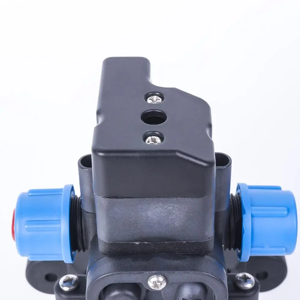 DC 12V 80W 130PSI 5.5L/мин мембранный насос Самовсасывающий высокого давления воды