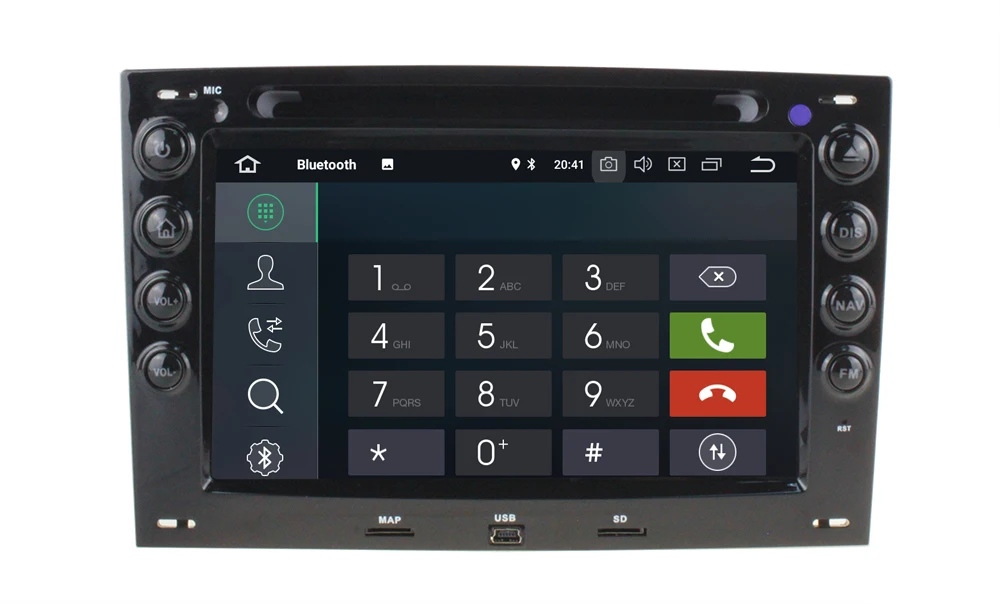 Clearance Android 8.1 Car DVD Player GPS for Renault Megane2 Megane 2 2006-2010 with wifi Bluetooth Stereo Radio 21