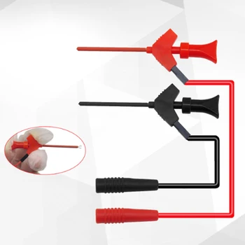 

22Pcs Lead Cable Alligator Clip Probe Kit Multimeter Auto Test Accessory Set