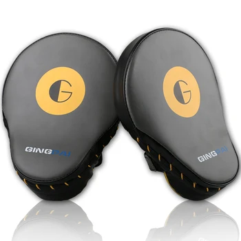 

Wholesale boxing hand target Super MMA Punch Pad Focus Sanda Training Gloves Karate Muay Thai Kicking pad woman/man Arc Target