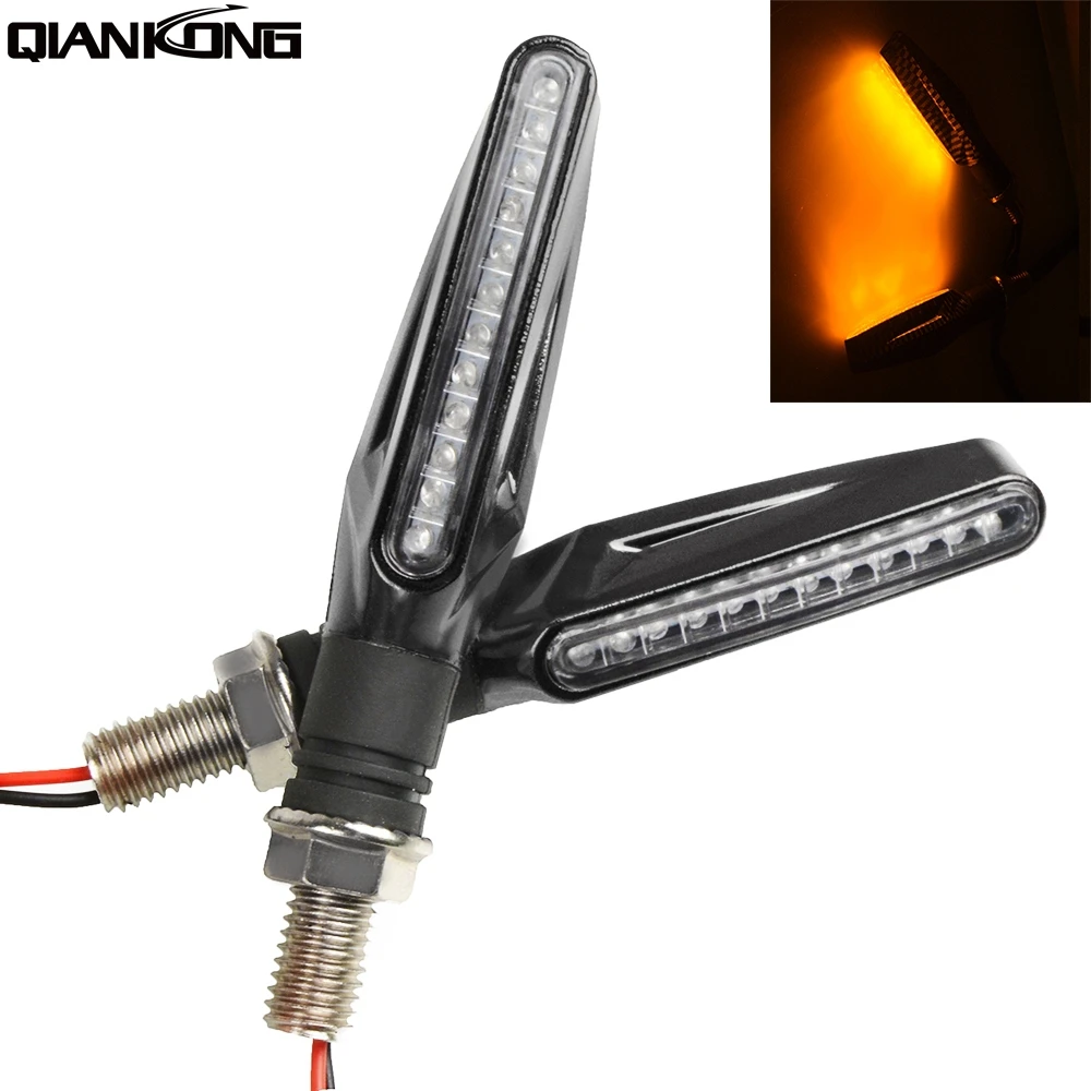 

Motorcycle LED Turn Signal Lights Direction Indicators FOR KTM KLX150S KX450F KLX110 KX250F KLX140 KLX140L KLX250S KX100