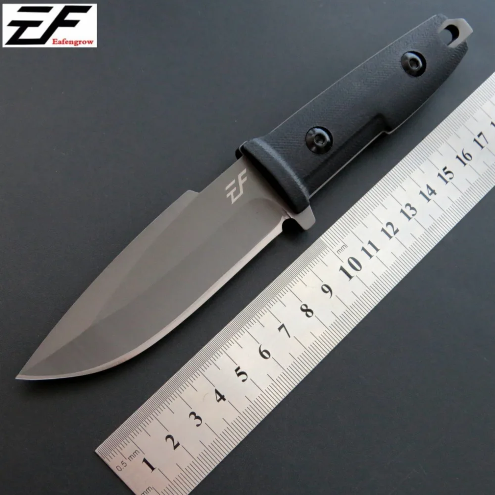 

Eafengrow Titanium EF24 Folding Knife 440C Blade Steel Handle Tactical Hunting Survival Knives Camping Utility Rescue EDC Tool