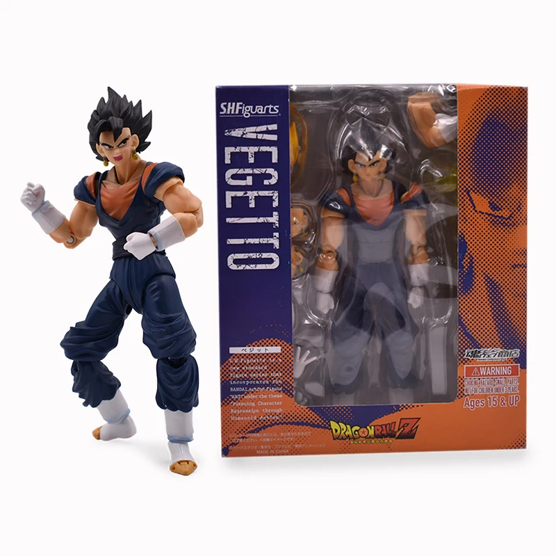 

2019 New 16CM Dragon Ball Z Vegeta Cartoon PVC Figure Collectible Model Action Figure Toy
