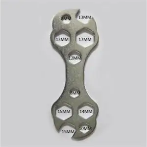 

Hot Mini Flat Hexagon Wrench Sizes Steel Hexagon Spanner Repair Tool Hex Key Multi Functions New Sale Bike Bicycle Cycling