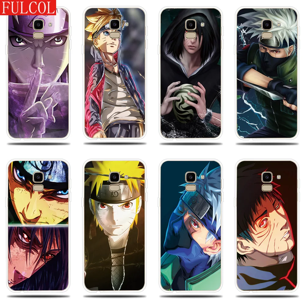 

Silicone Case For Samsung Galaxy J1 J2 J3 J5 J7 Prime 2017 2016 2015 Pro Cover Naruto Couqe for Samsung J4 J6 J8 2018 Phone Case