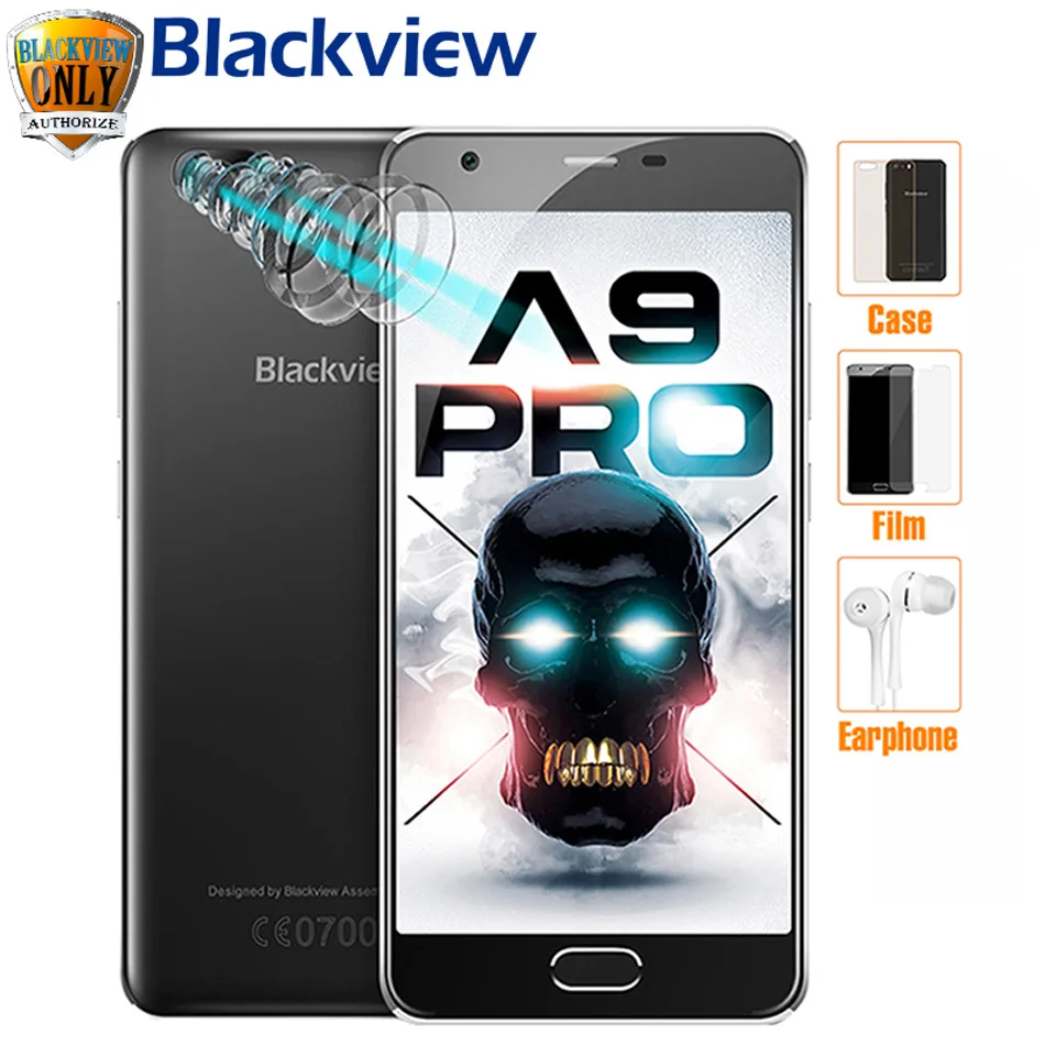 Blackview A9 PRO Mobile phone MT6737 Quad Core Dual Rear Cameras Android 7 0 Smartphone 5