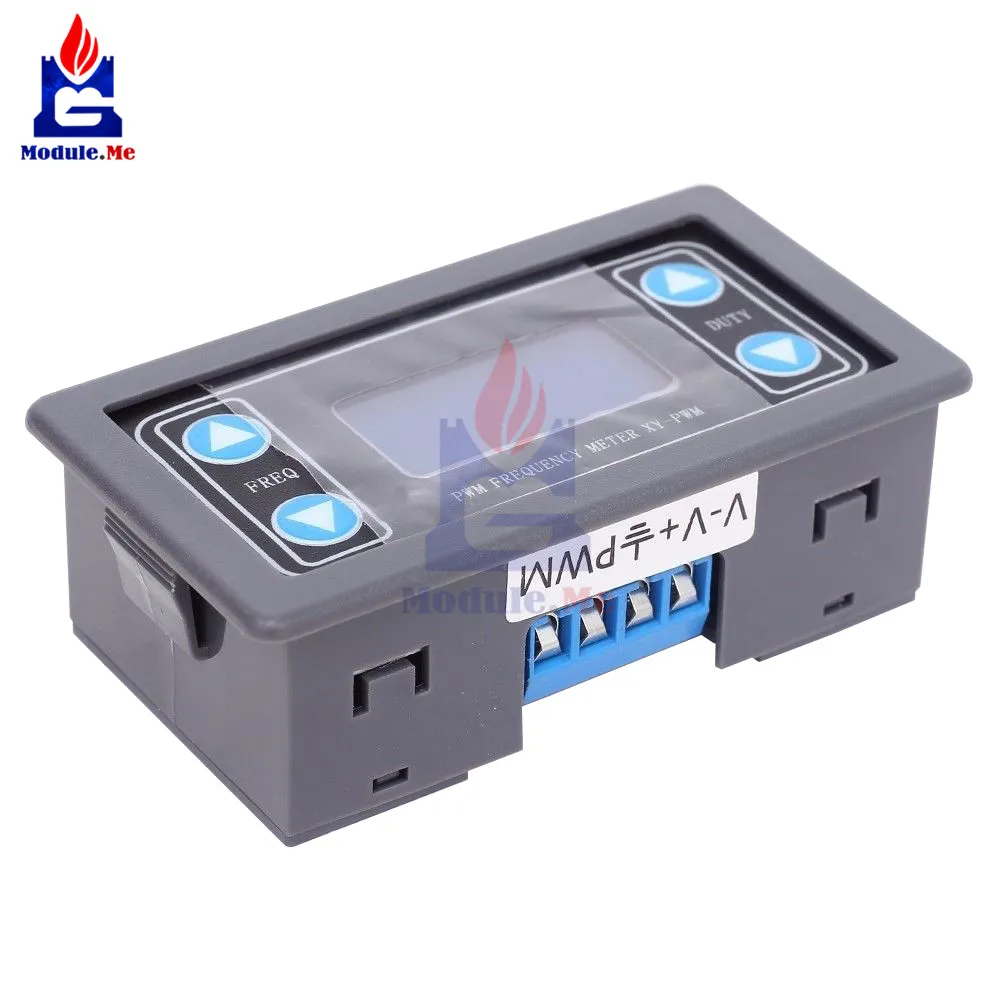 

DC 3.3-30V Liquid Crystal Display Duty Cycle Frequency 1Hz-150KHz Adjustable Meter PWM Signal Generator Frequency Meter