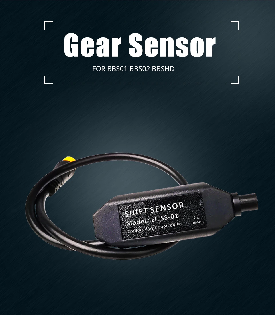 Cheap Gear Sensor Three Pin in One Waterproof Connector Electric Bike Shift Sensor For BAFANG Gear Sensor Mid Drive Motor Speed Sensor 1