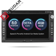 Isudar 2 din автомагнитолы магнитола для авто автомагнитола с навигацией Android 8.0 магнитолы автомобильные андроид 2 дин для VW/Volkswagen/Passat/Golf/Skoda рация автомобильная радиостанция автомобильная Авторадио fm