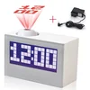 Laser Projecting Alarm Clock Large Display Time Date Temperature Projector With digital colorful backlight  table clock  ► Photo 2/6