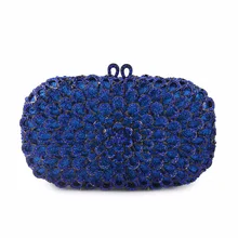 Роскошные ослепительные женские вечерние сумки модная брошь в виде цветка бриллиантовые Свадебные вечерние женские сумки с цепочкой женские вечерние клатчи