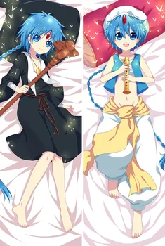 

2018-July Japan Anime Magi: The Labyrinth of Magic handsome boy Dakimakura body throw pillow cover case Hugging Body pillowcase
