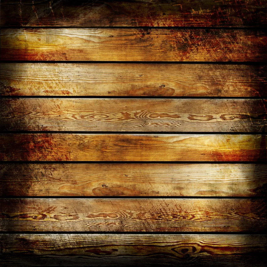 10x10FT Dark Tan Wood Pallets Wooden Wall Custom Photography Studio