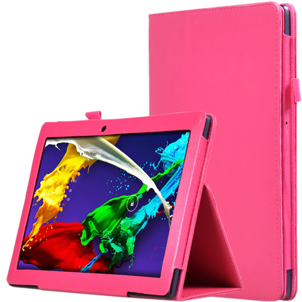 Чехол для Lenovo Tab3 10 Plus Tab2 X30F/M зернистость личи чехол из искусственной кожи