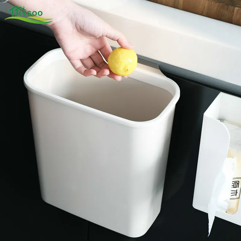 المطبخ مجلس الوزراء الباب شنقا كبير صناديق مخلفات المنزلية سطح المكتب صندوق تخزين من البلاستيك جدار شنقا القمامة