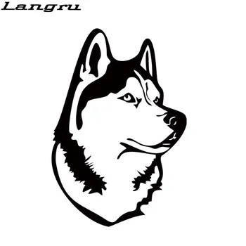 

Langru New Style Car Styling Funny Animal Dog Personality Car Sticker Vinyl Decal JDM