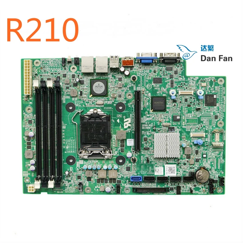 Для DELL PowerEdge R210 материнская плата 1G5C3 9T7VV M878N 5KX61 100% протестированная полностью