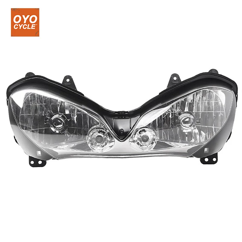 For 04-05 Kawasaki Ninja ZX-10R ZX10R Motorcycle Front Headlight Head Light Lamp Headlamp Assembly CLEAR 2004 2005 For 04-05 Kawasaki Ninja ZX-10R ZX10R Motorcycle Front Headlight Head Light Lamp Headlamp Assembly CLEAR 2004 2005