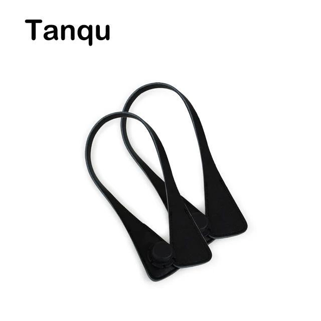 Tanqu New Short Extra Slim Interchangeable Angular Handles Faux Tanqu New Short Extra Slim Interchangeable Angular Handles Faux Leather For Obag Ocity Eva