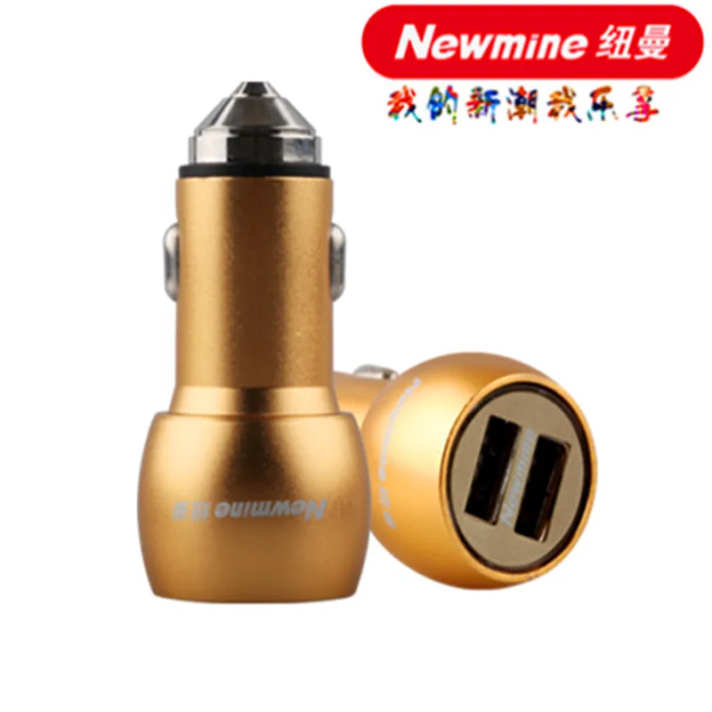 

Newmine Safety Hammer Car Charger full body aluminium alloy intelligent chip famous brand in China free shipping