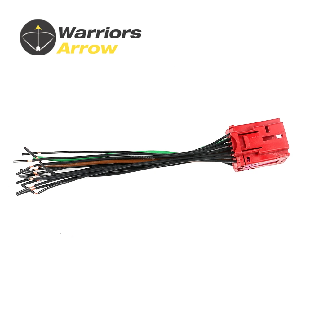 

4F0972575B For Audi A4 B8 A5 A6 C7 Q5 Q7 R8 TT For VW Golf Passat Octavia 17-PIN Plug Connector Wiring Cable Harness w/ Pigtail