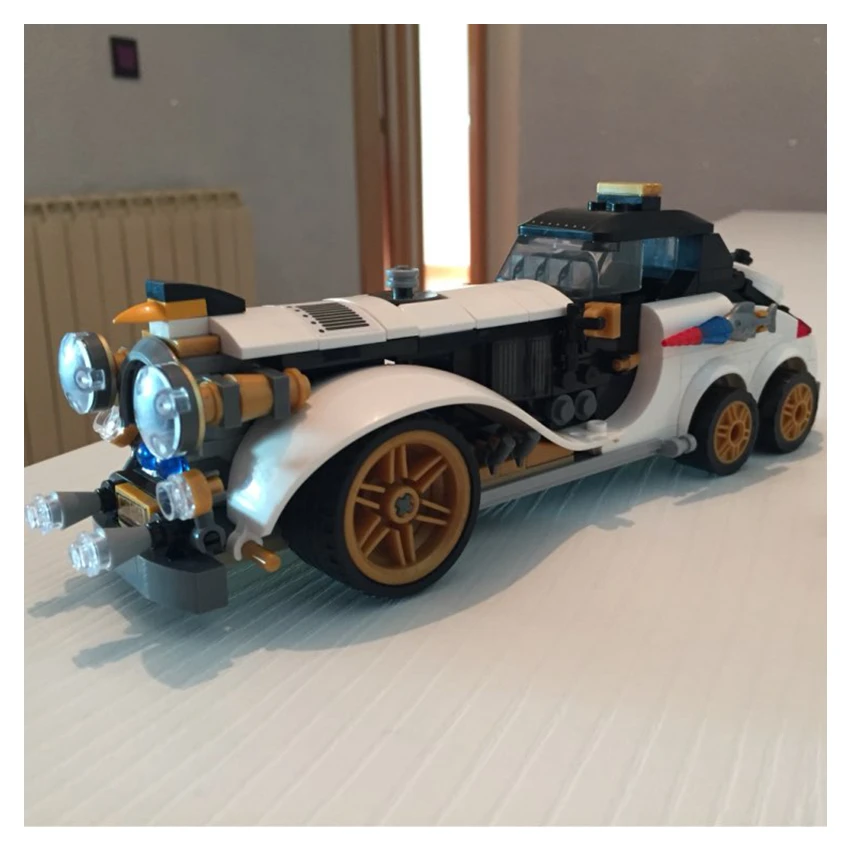 

10631 Batman Series The Penguin Arctic Roller Building Blocks Bricks Movie Model Kids Toys Marvel Compatible With 70911/07047