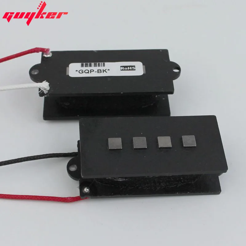 GUYKER все AlNiCo квадратный полюс магнит звукосниматель для электрогитары 1 комплект PB Humbuker пикап