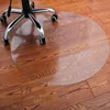 Pvc Transparent Waterproof D' Water Round Mat Wood Floor Protection Mat Computer Chair Mats Protectors Plastic Soft Carpet Rug ► Photo 1/6