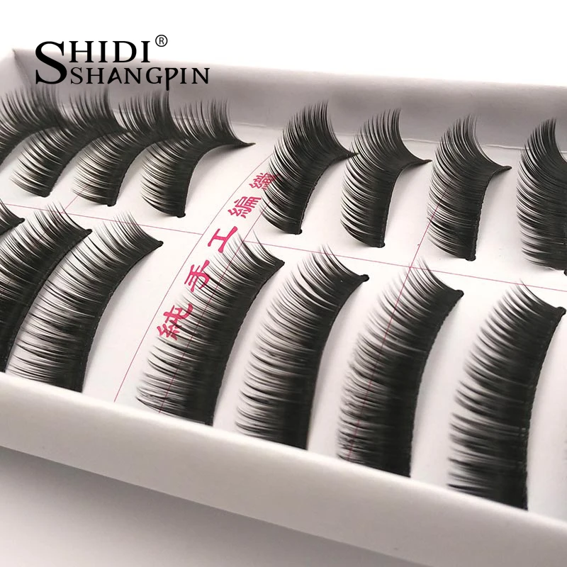 

10 Pairs Thick False Eyelashes Natural Long Make Up Fake Eye Lashes Faux Cils Makeup Beauty Maquiagem Eyelashes Extensions #F-5