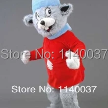 Талисман зимних Мышь талисмана пользовательский цвет косплей костюм персонажа из мультфильма карнавальный костюм маскарадный костюм партии