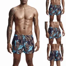 Feitong мужские летние новые стильные модные шорты с принтом и Пляжные штаны спортивные шорты Мужская одежда Повседневная